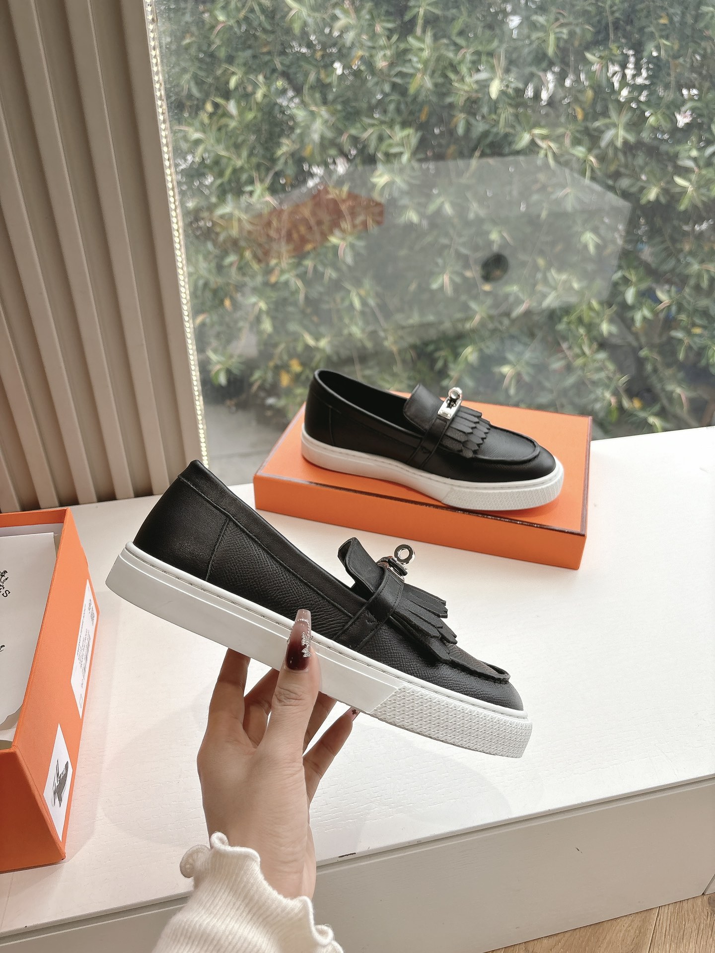 Hermes 에르메스 로퍼 구두 신발