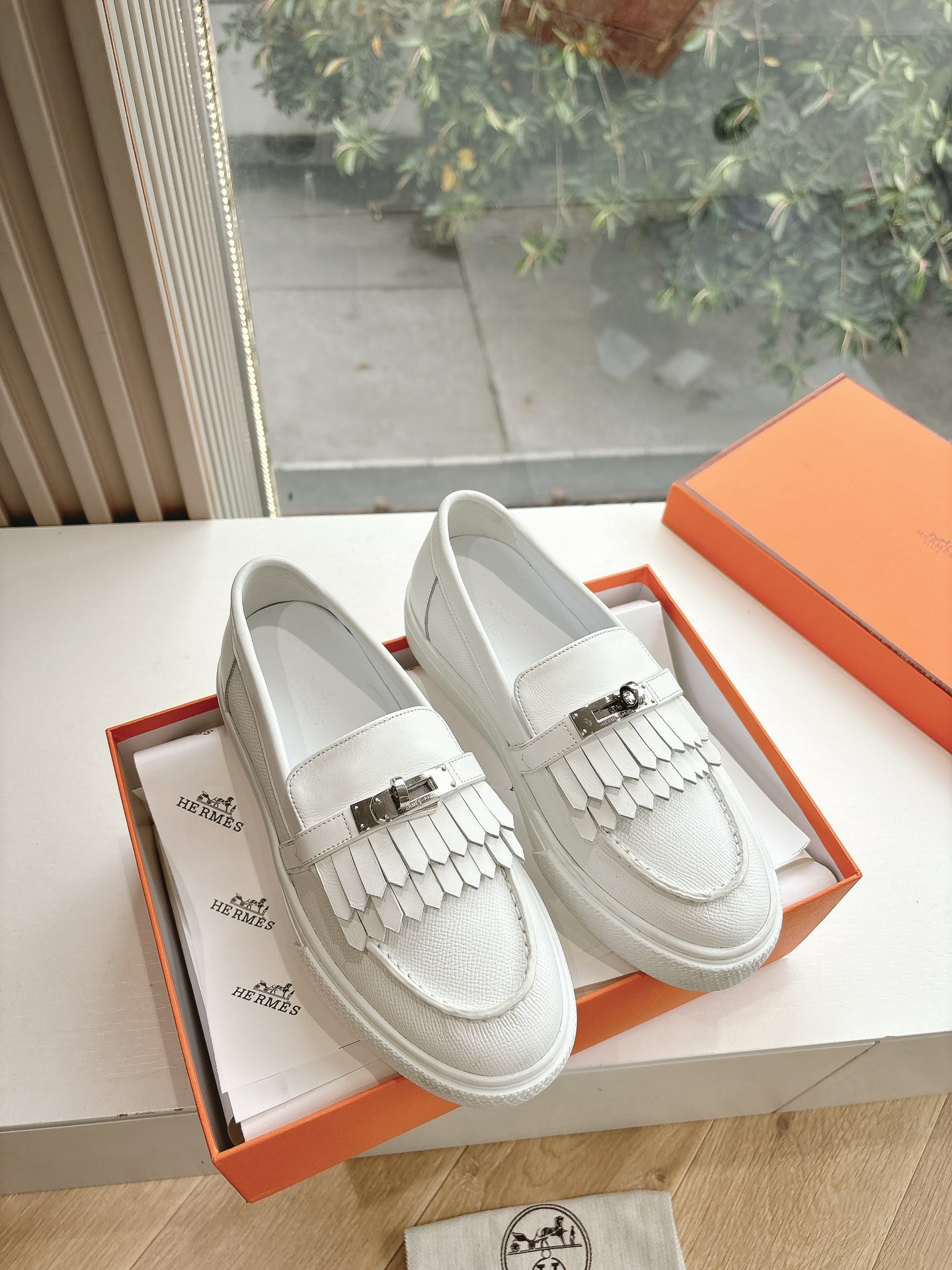 Hermes 에르메스 로퍼 구두 신발