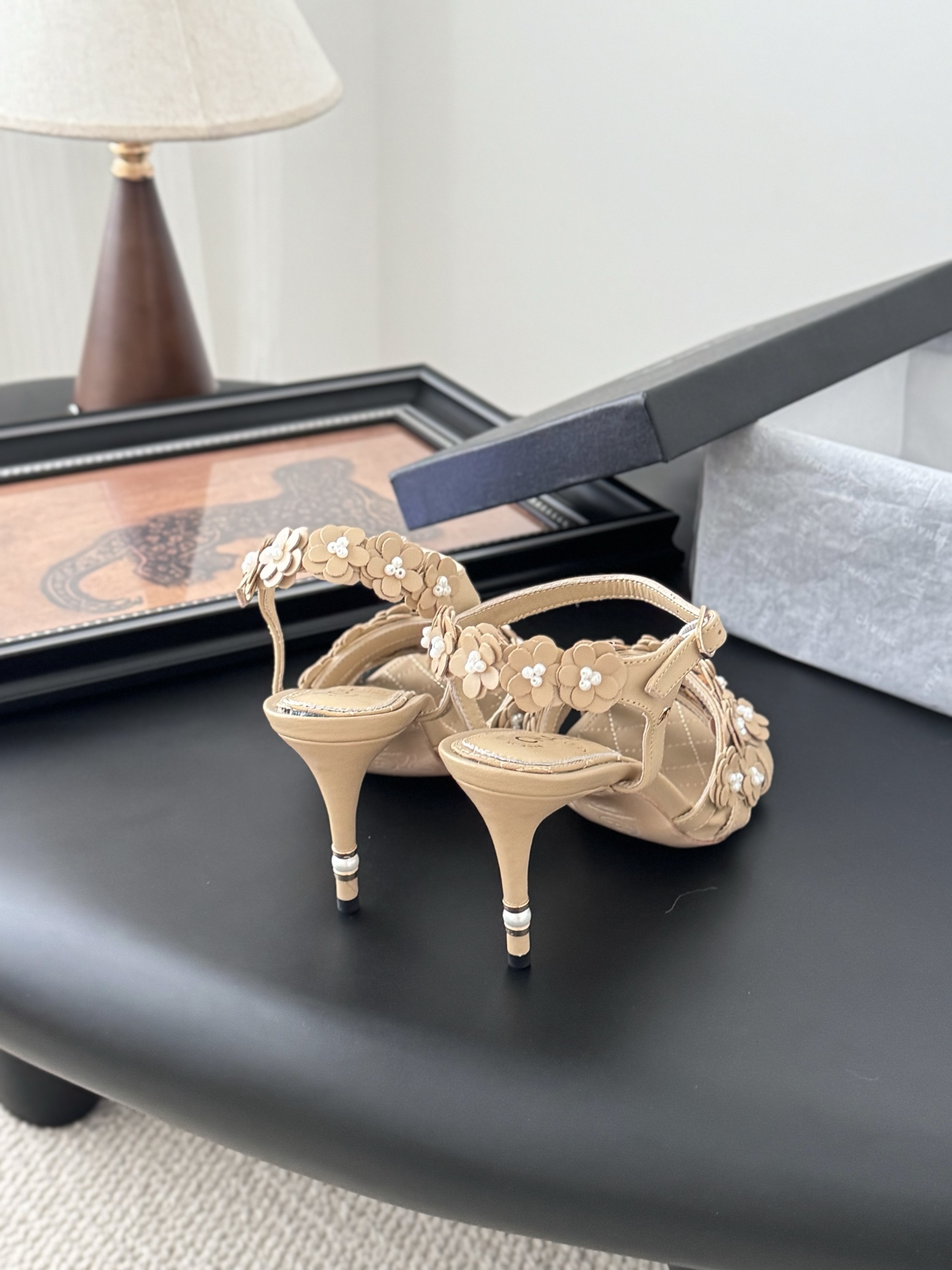 Chanel 샤넬 스트랩 샌들 구두 신발