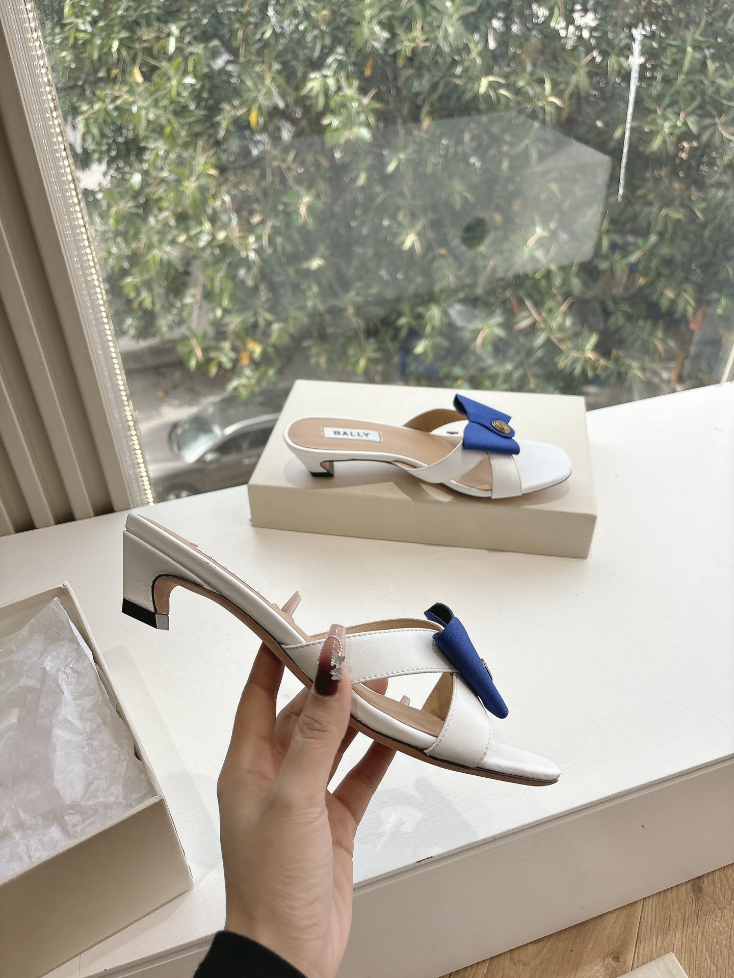 BALLY 발리 슬리퍼 플랫 샌들 신발