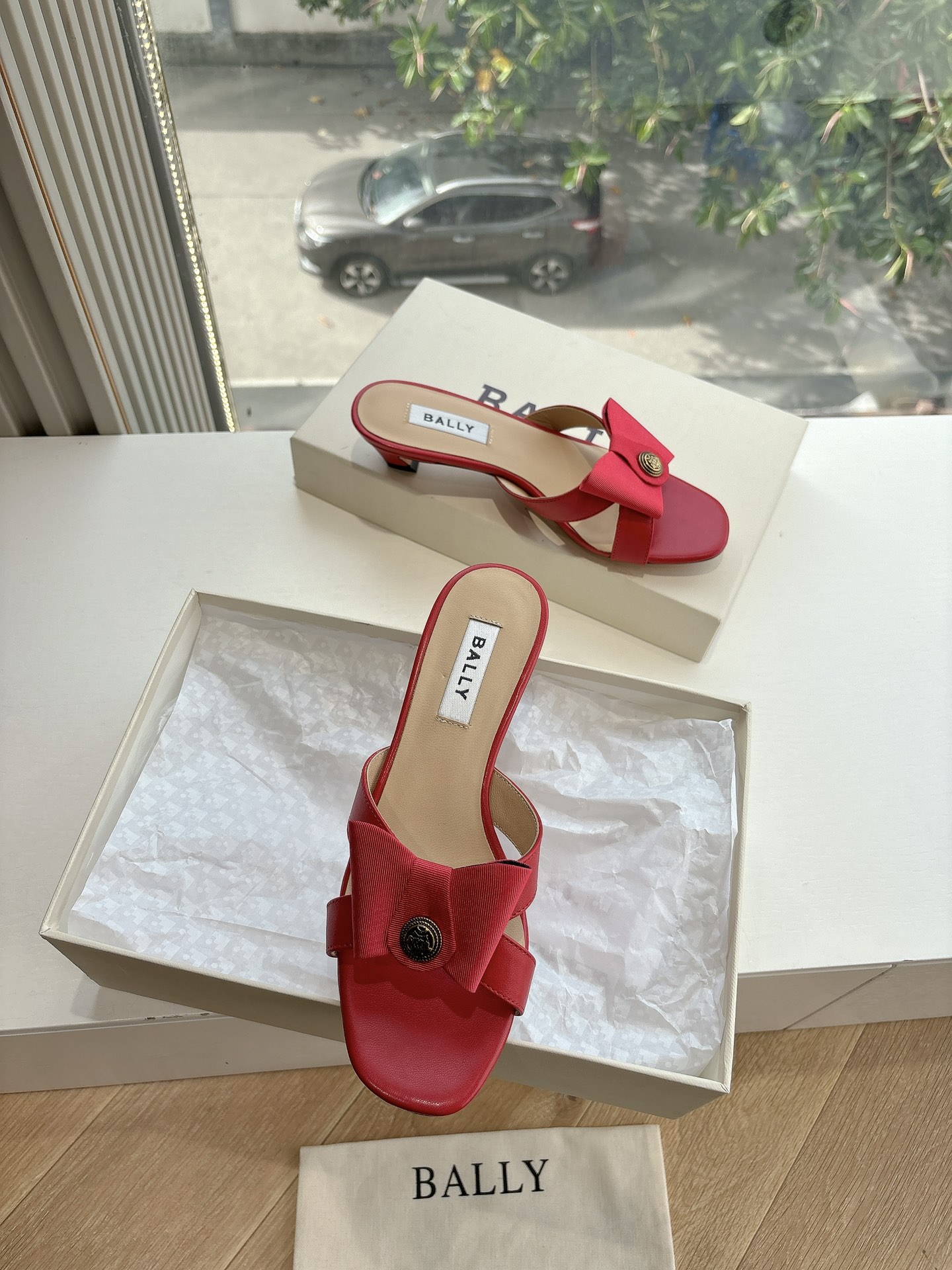 BALLY 발리 슬리퍼 플랫 샌들 신발