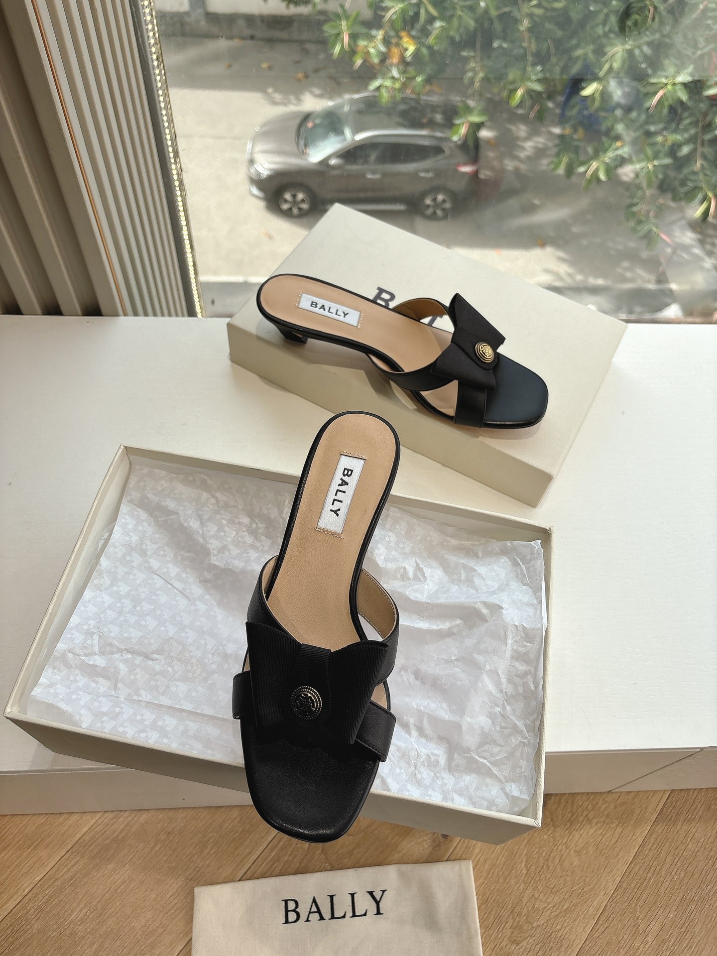 BALLY 발리 슬리퍼 플랫 샌들 신발