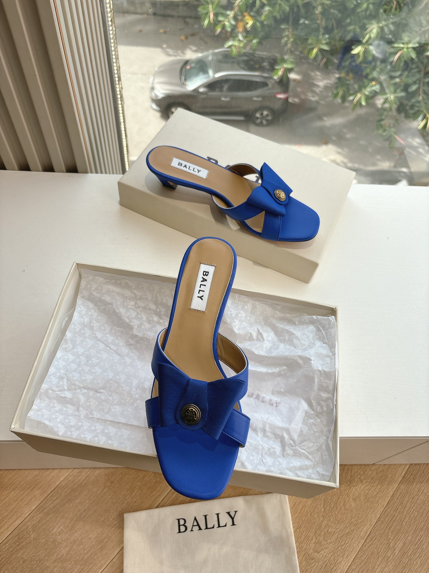 BALLY 발리 슬리퍼 플랫 샌들 신발