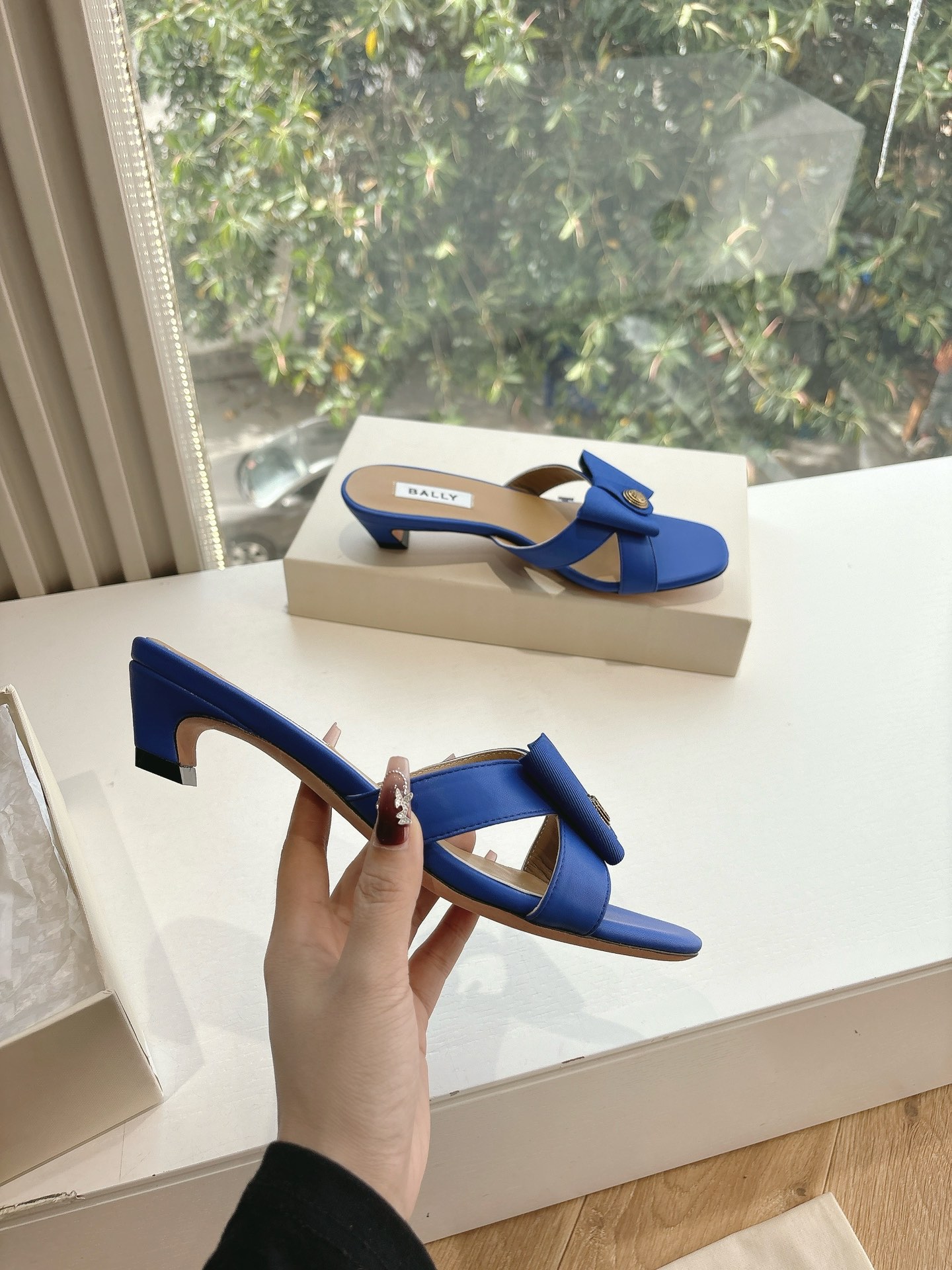 BALLY 발리 슬리퍼 플랫 샌들 신발