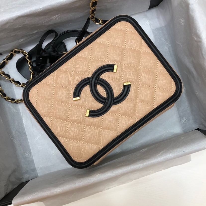 Chanel 샤넬 사각 케이스 파우치 가방