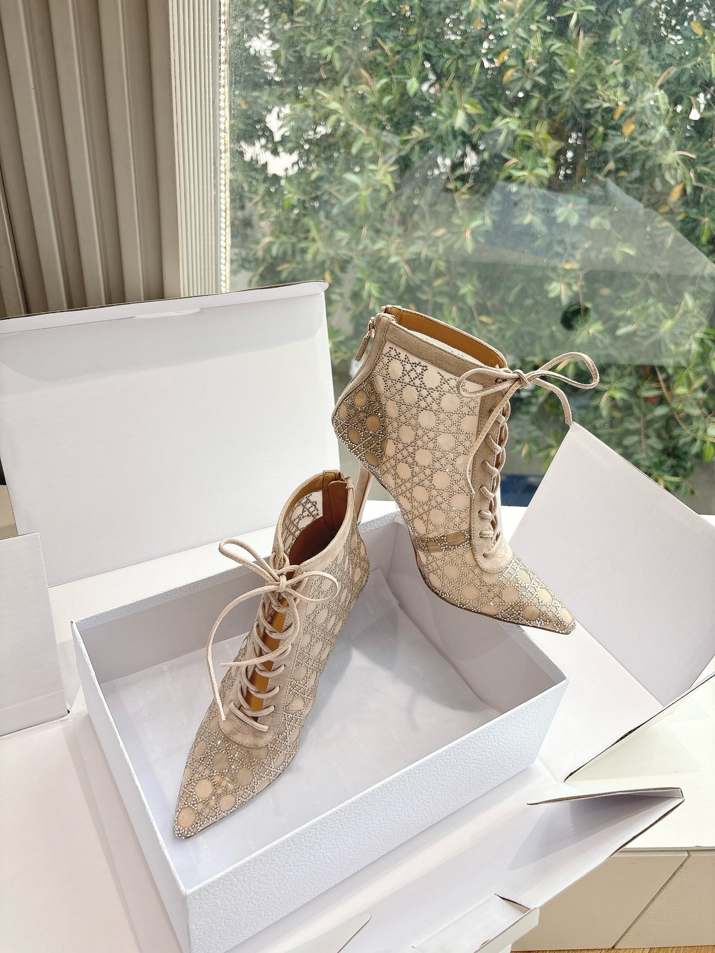 Dior CD 디올 망사 부츠 워커 신발