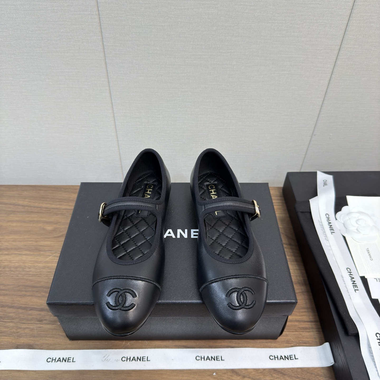 Chanel 25p 샤넬 메리제인 플랫 슈즈 단화 신발