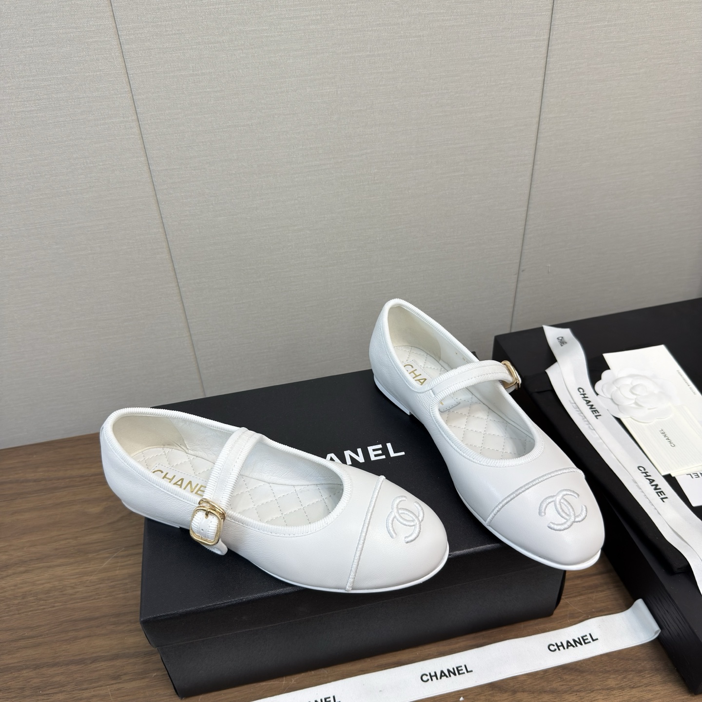Chanel 25p 샤넬 메리제인 플랫 슈즈 단화 신발