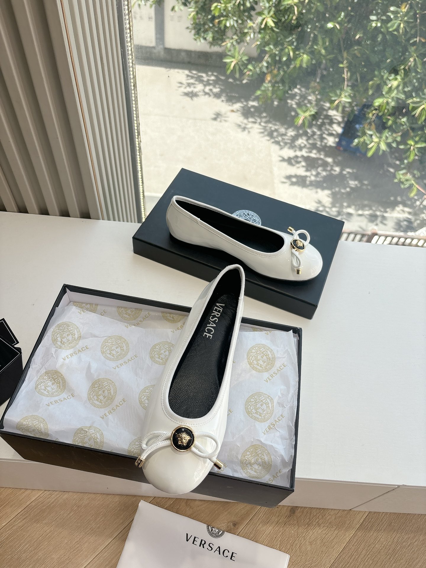 Versace 베르사체 플랫 슈즈 단화 신발