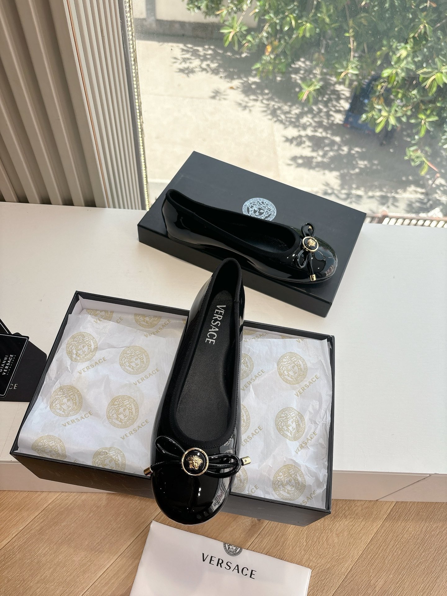 Versace 베르사체 플랫 슈즈 단화 신발