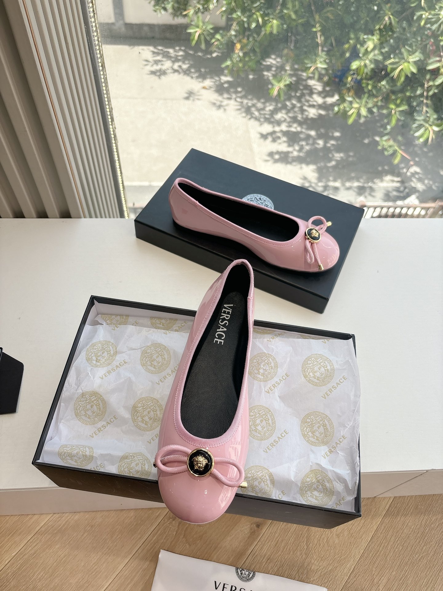 Versace 베르사체 플랫 슈즈 단화 신발
