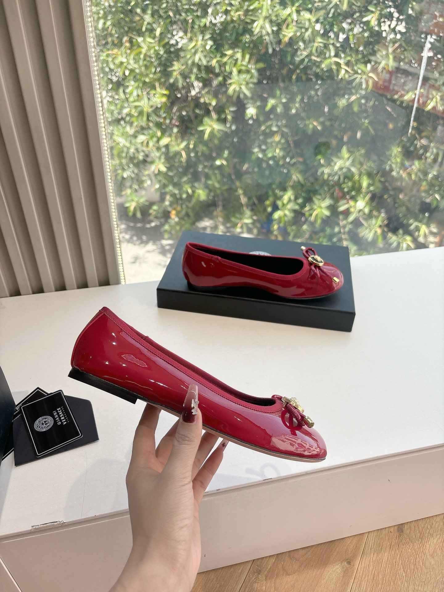 Versace 베르사체 플랫 슈즈 단화 신발