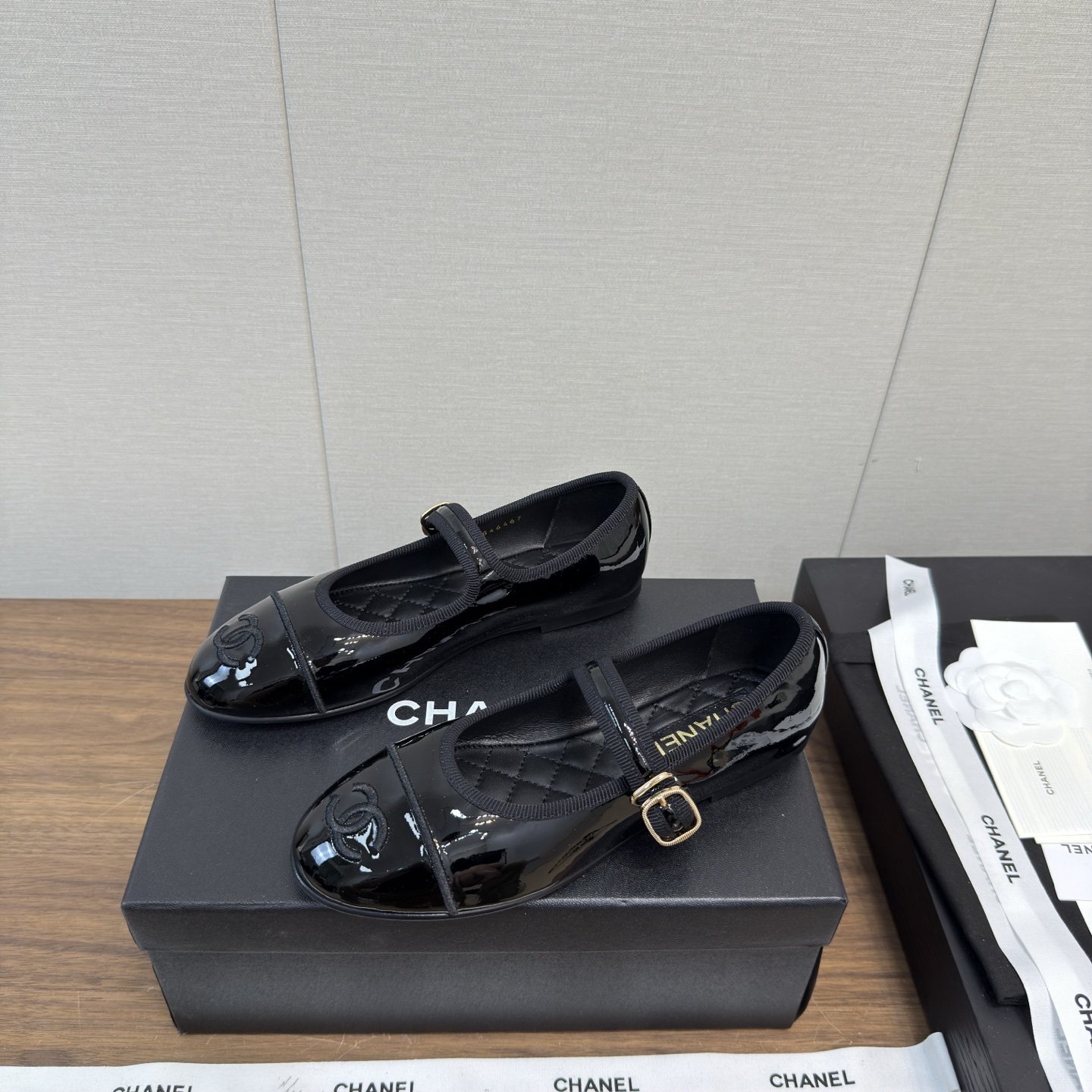Chanel 25p 샤넬 메리제인 플랫 슈즈 단화 신발