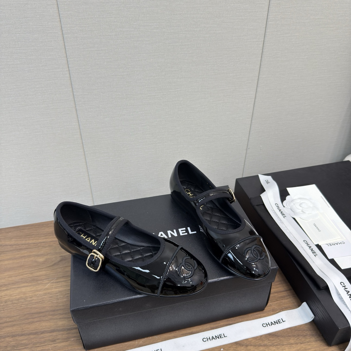 Chanel 25p 샤넬 메리제인 플랫 슈즈 단화 신발