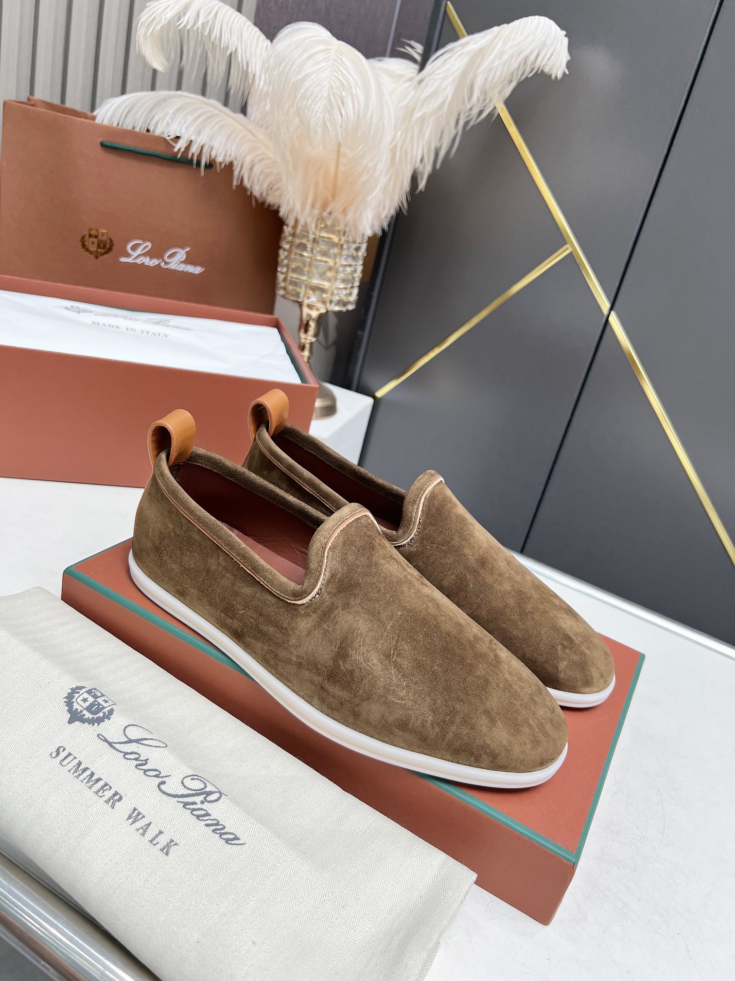 Loro Piana 로로피아나 슬립온 로퍼 신발