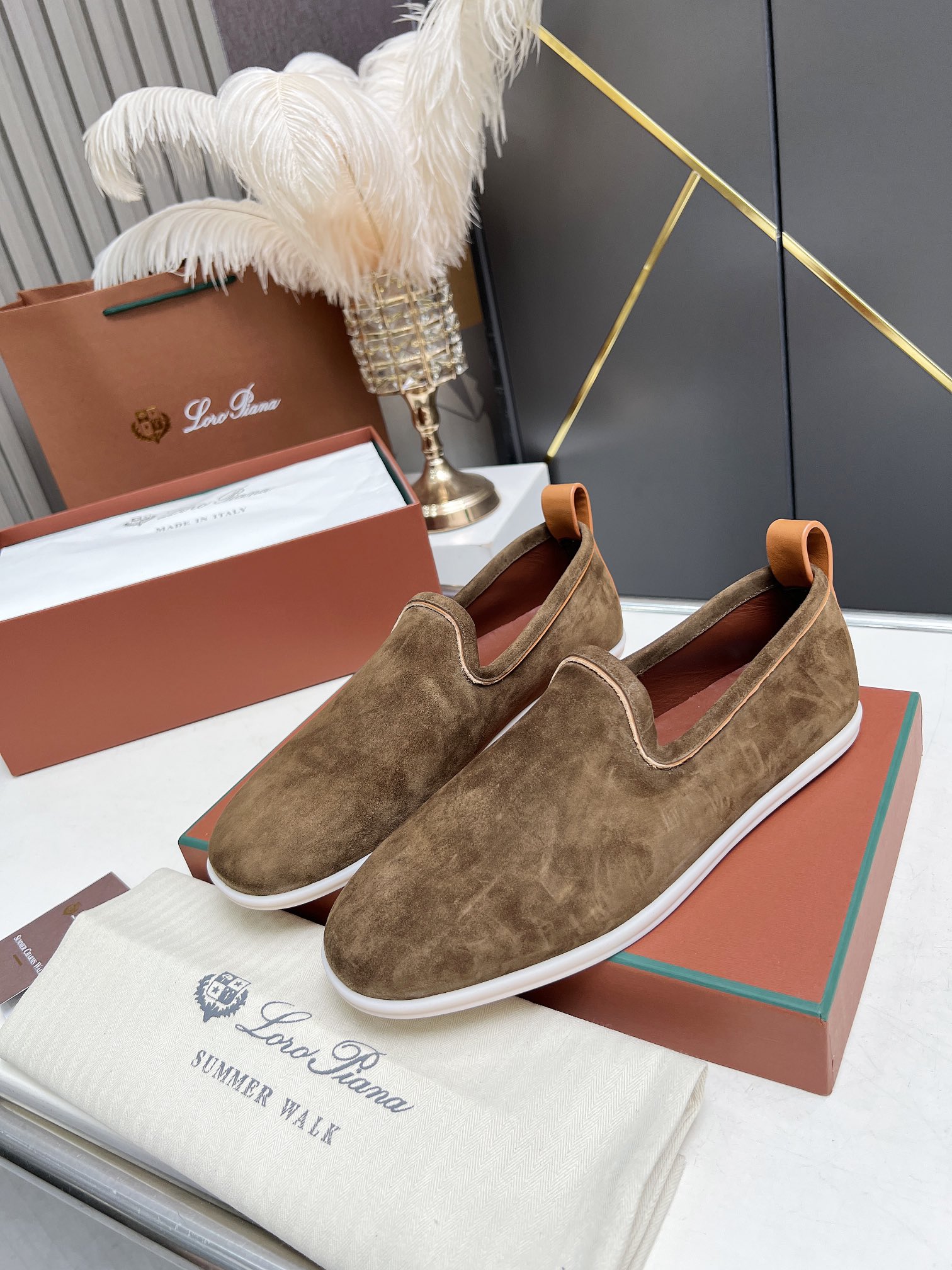 Loro Piana 로로피아나 슬립온 로퍼 신발