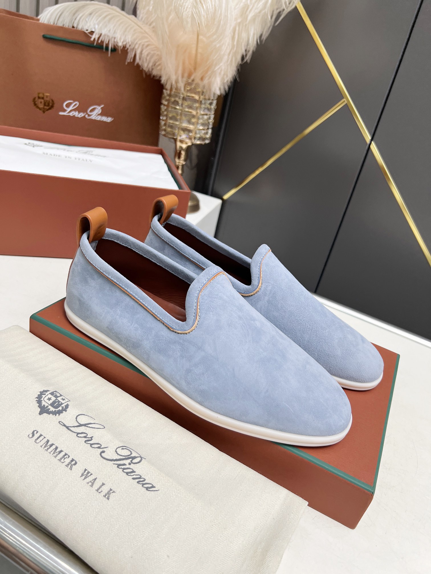 Loro Piana 로로피아나 슬립온 로퍼 신발