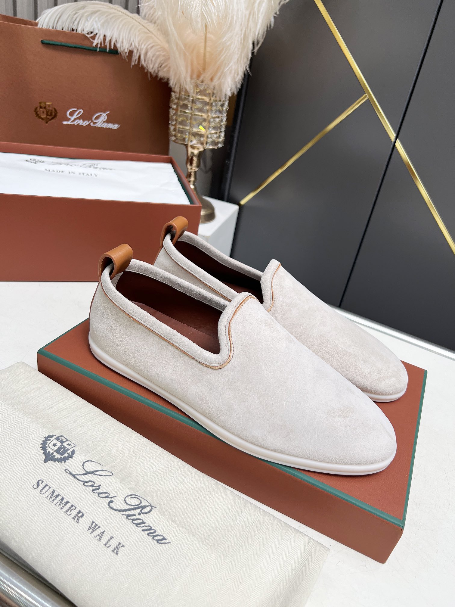 Loro Piana 로로피아나 슬립온 로퍼 신발