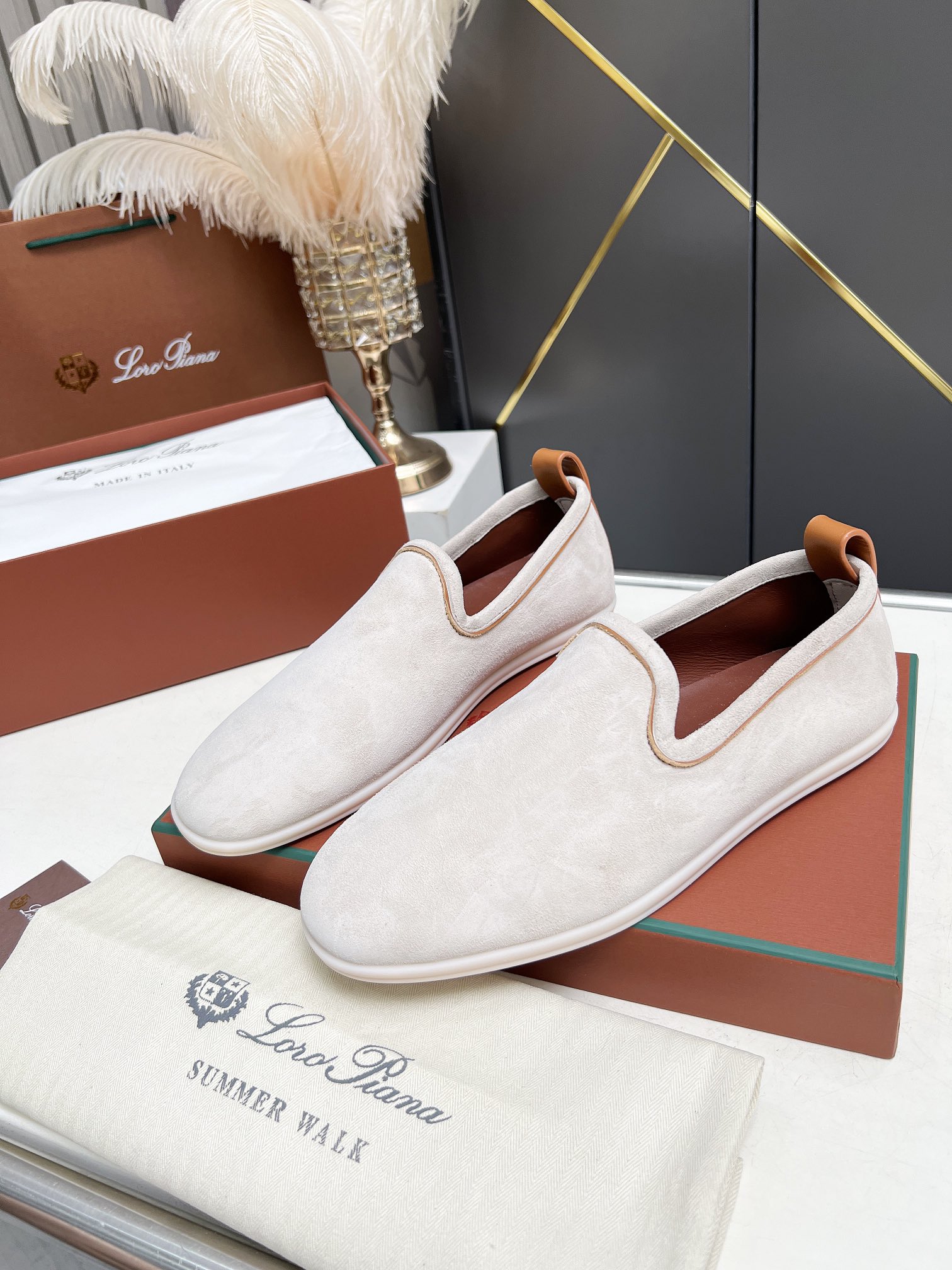 Loro Piana 로로피아나 슬립온 로퍼 신발