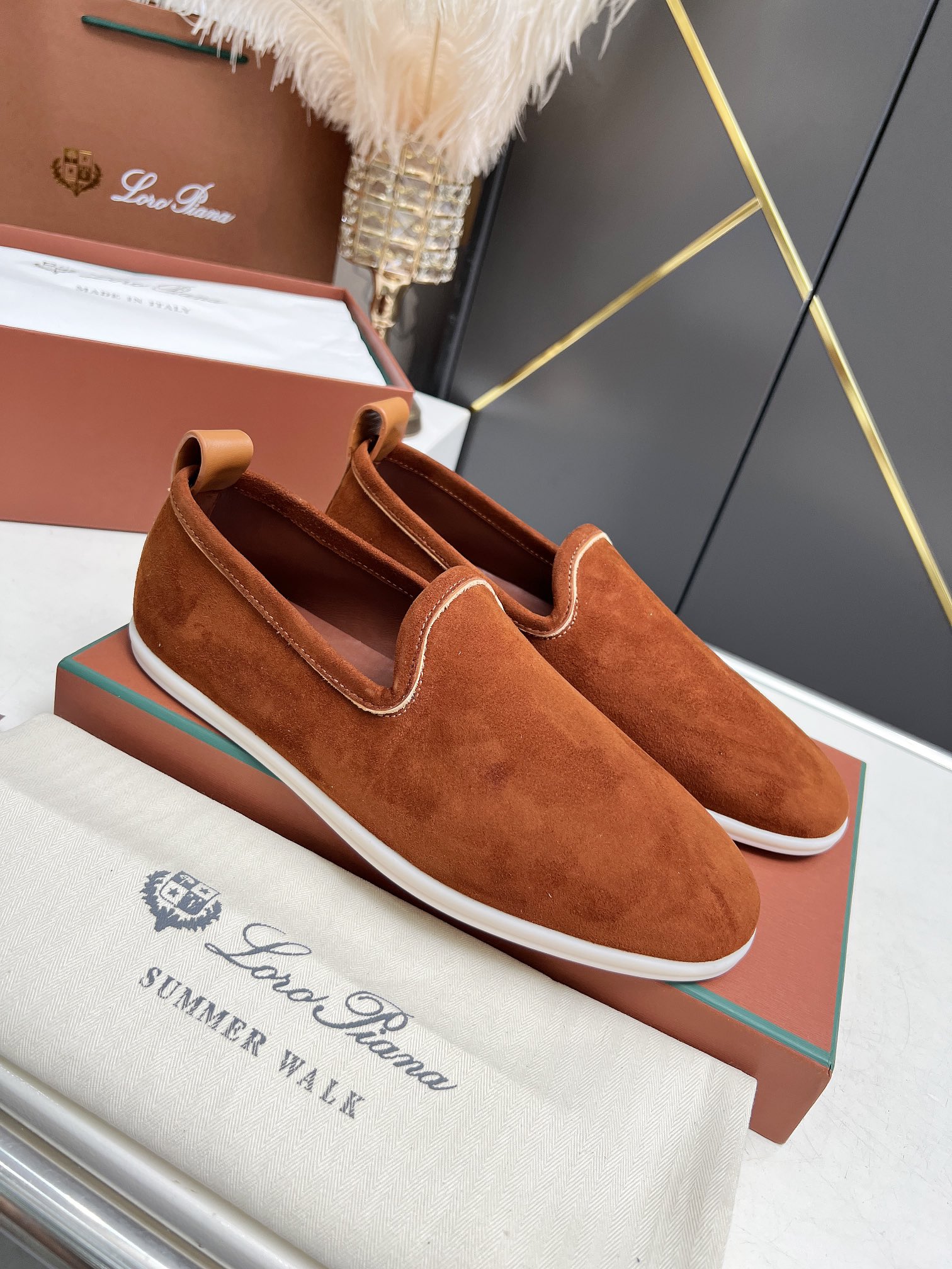 Loro Piana 로로피아나 슬립온 로퍼 신발