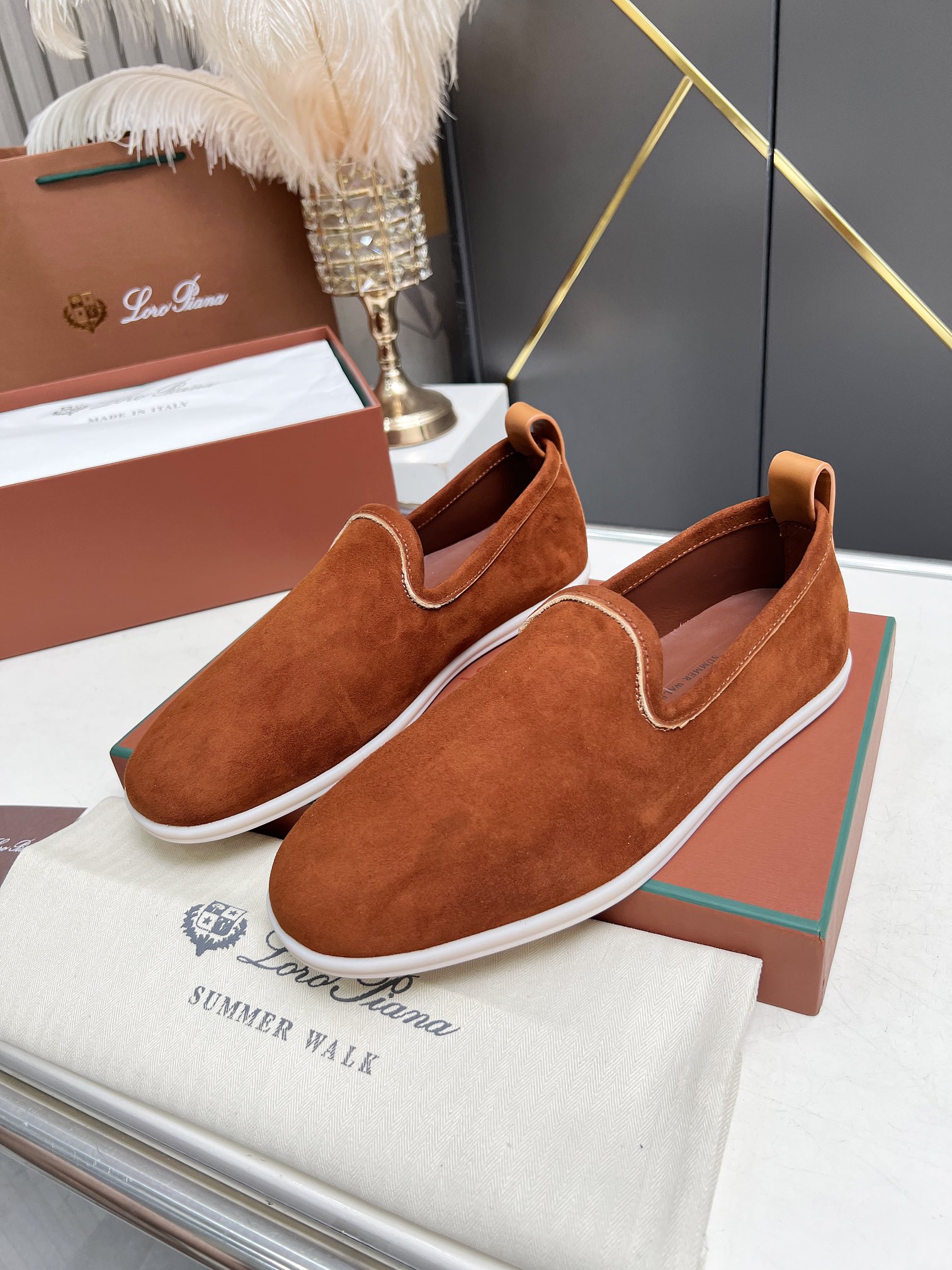 Loro Piana 로로피아나 슬립온 로퍼 신발