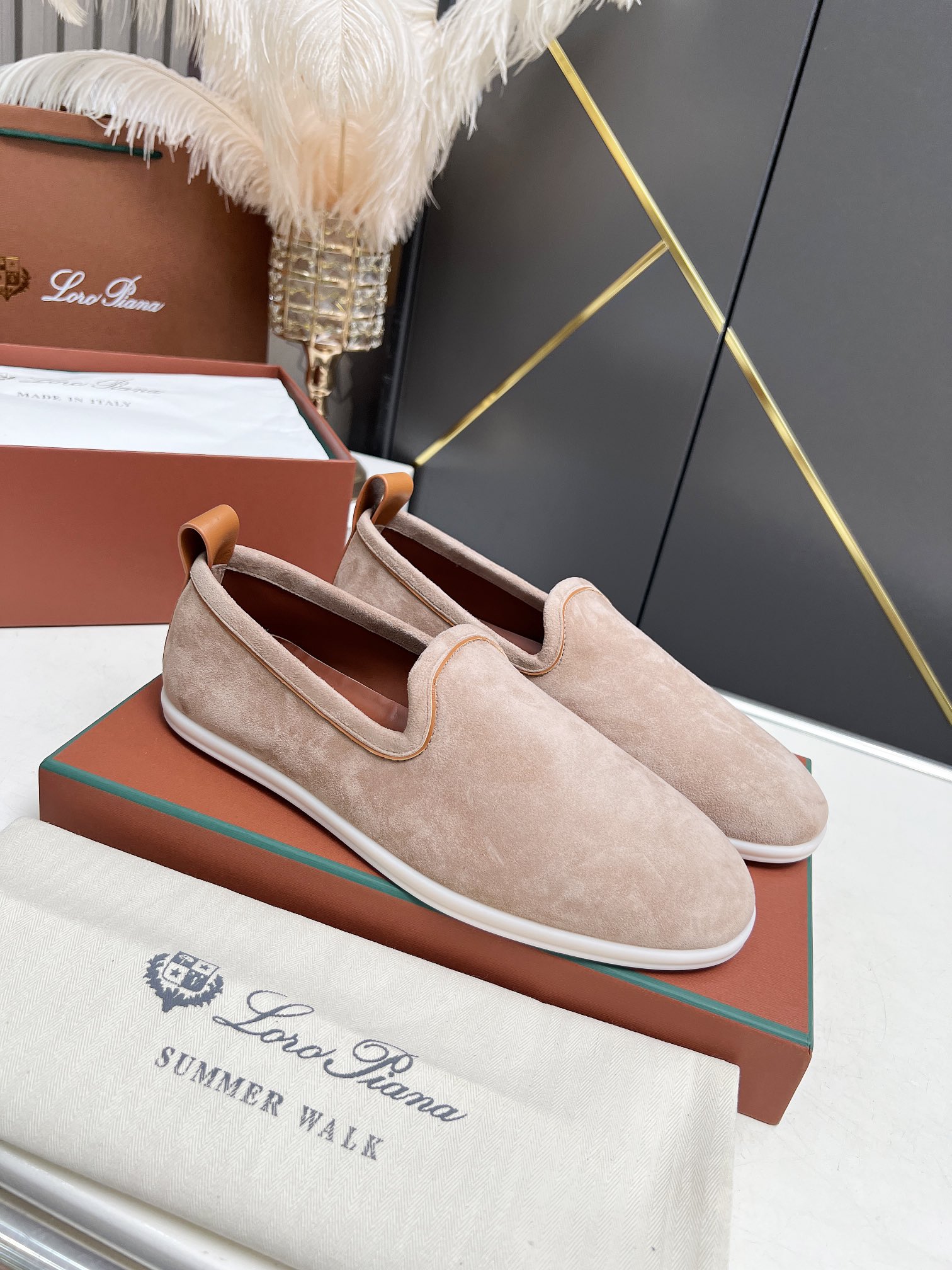 Loro Piana 로로피아나 슬립온 로퍼 신발