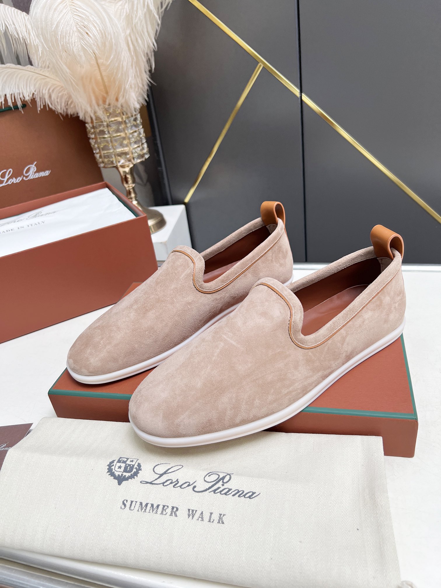 Loro Piana 로로피아나 슬립온 로퍼 신발