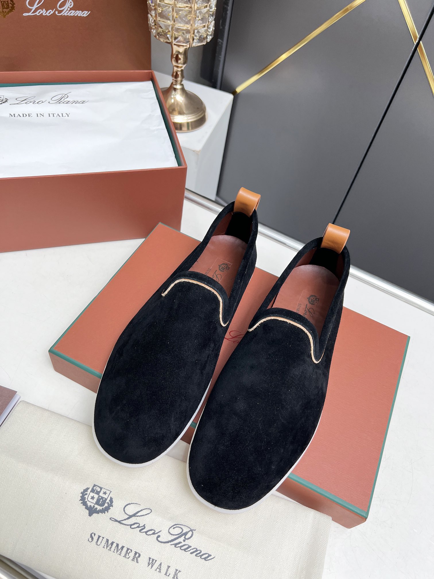 Loro Piana 로로피아나 슬립온 로퍼 신발