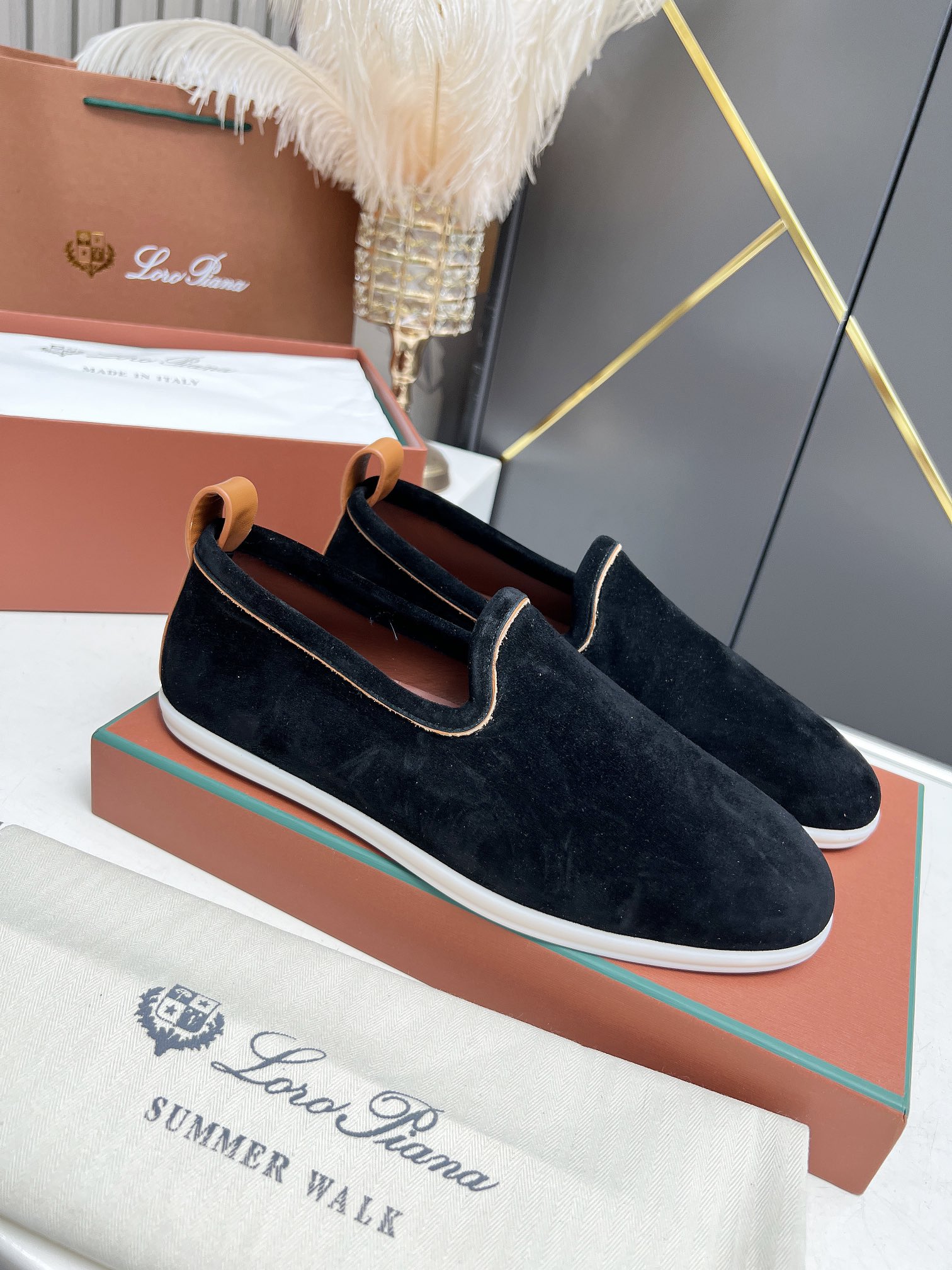 Loro Piana 로로피아나 슬립온 로퍼 신발