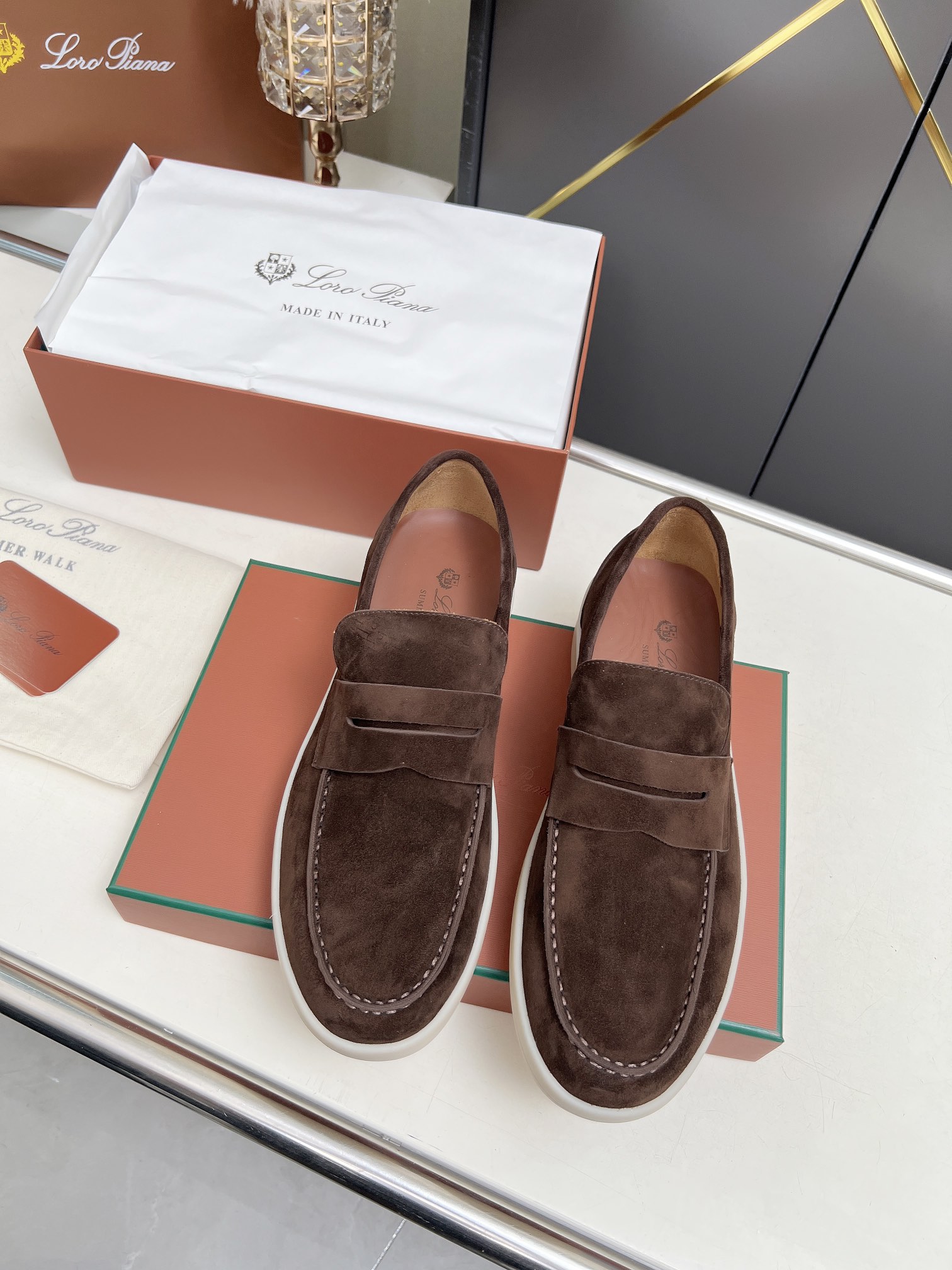 Loro Piana 로로피아나 로퍼 구두 신발