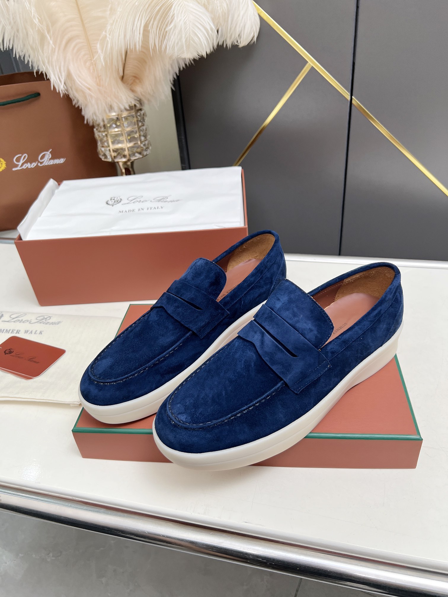 Loro Piana 로로피아나 로퍼 구두 신발