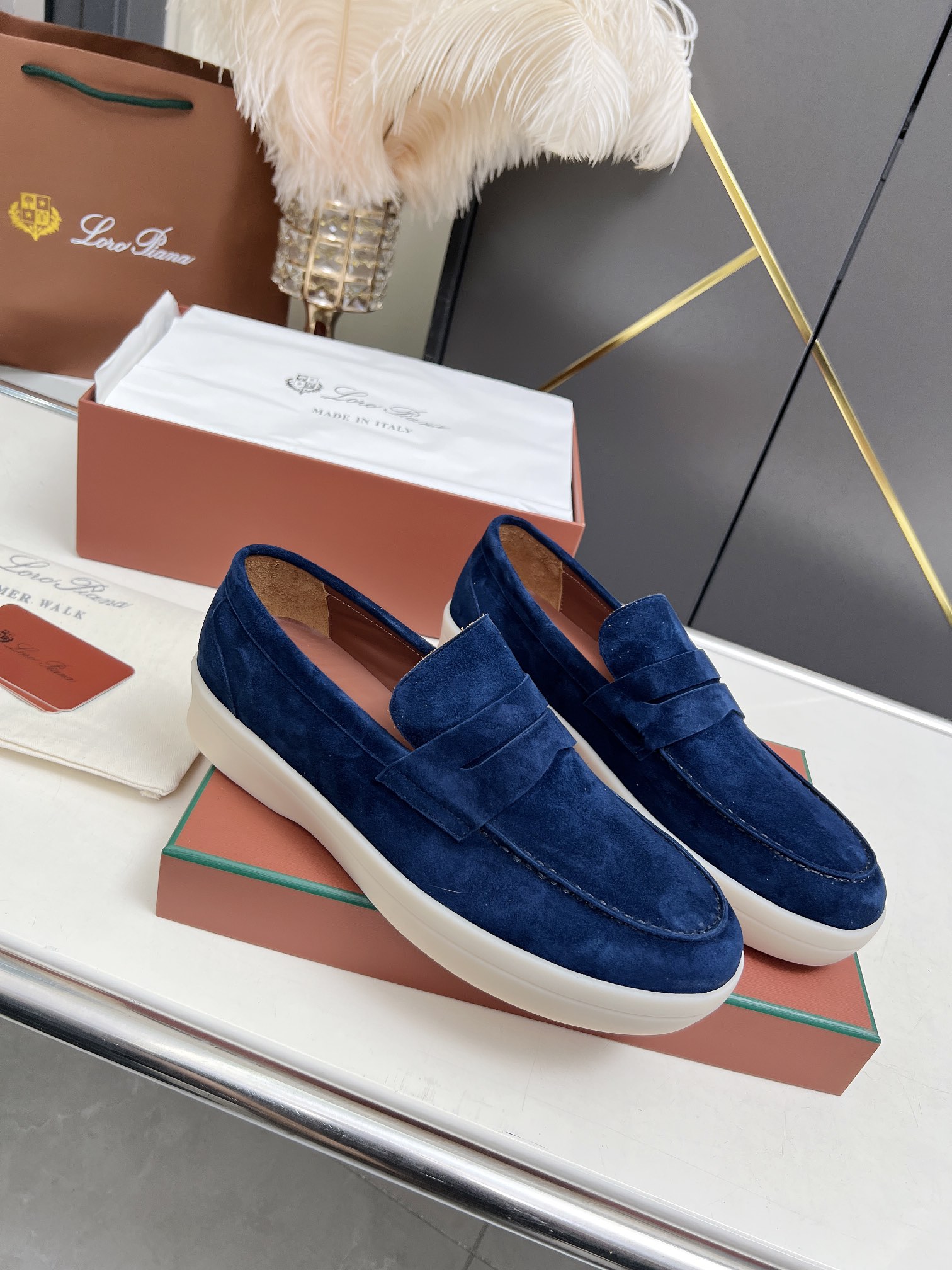 Loro Piana 로로피아나 로퍼 구두 신발