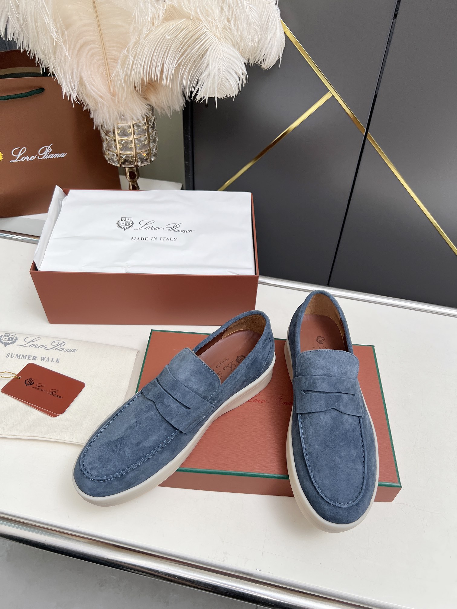 Loro Piana 로로피아나 로퍼 구두 신발