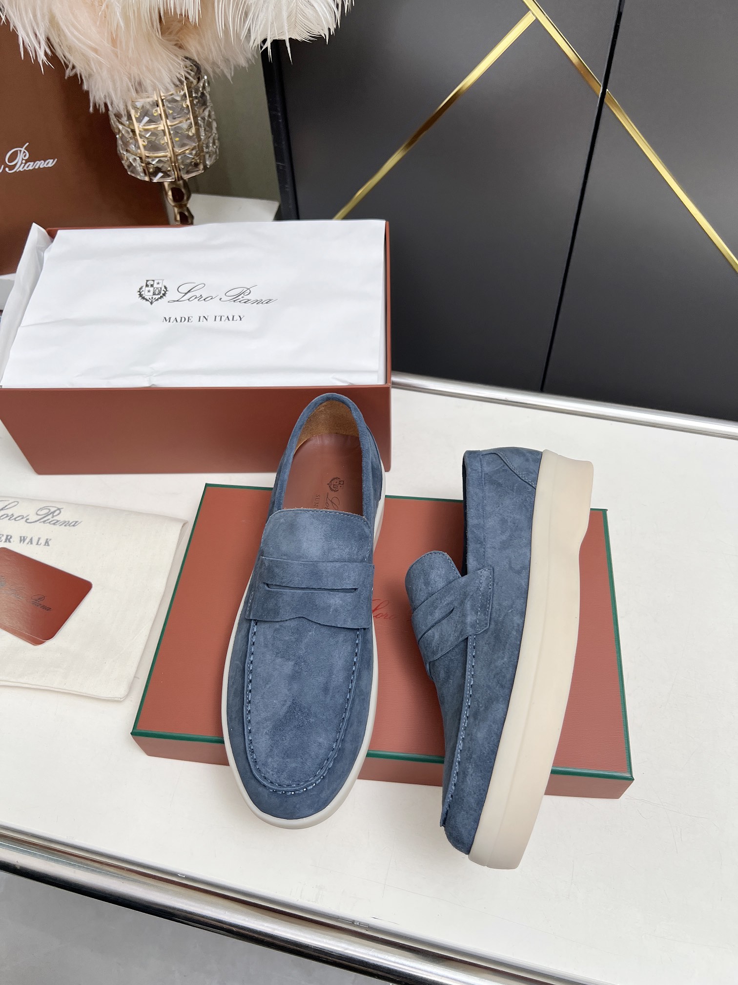 Loro Piana 로로피아나 로퍼 구두 신발