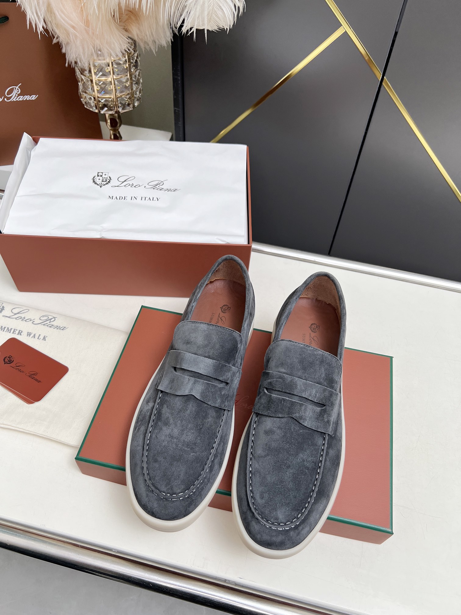 Loro Piana 로로피아나 로퍼 구두 신발