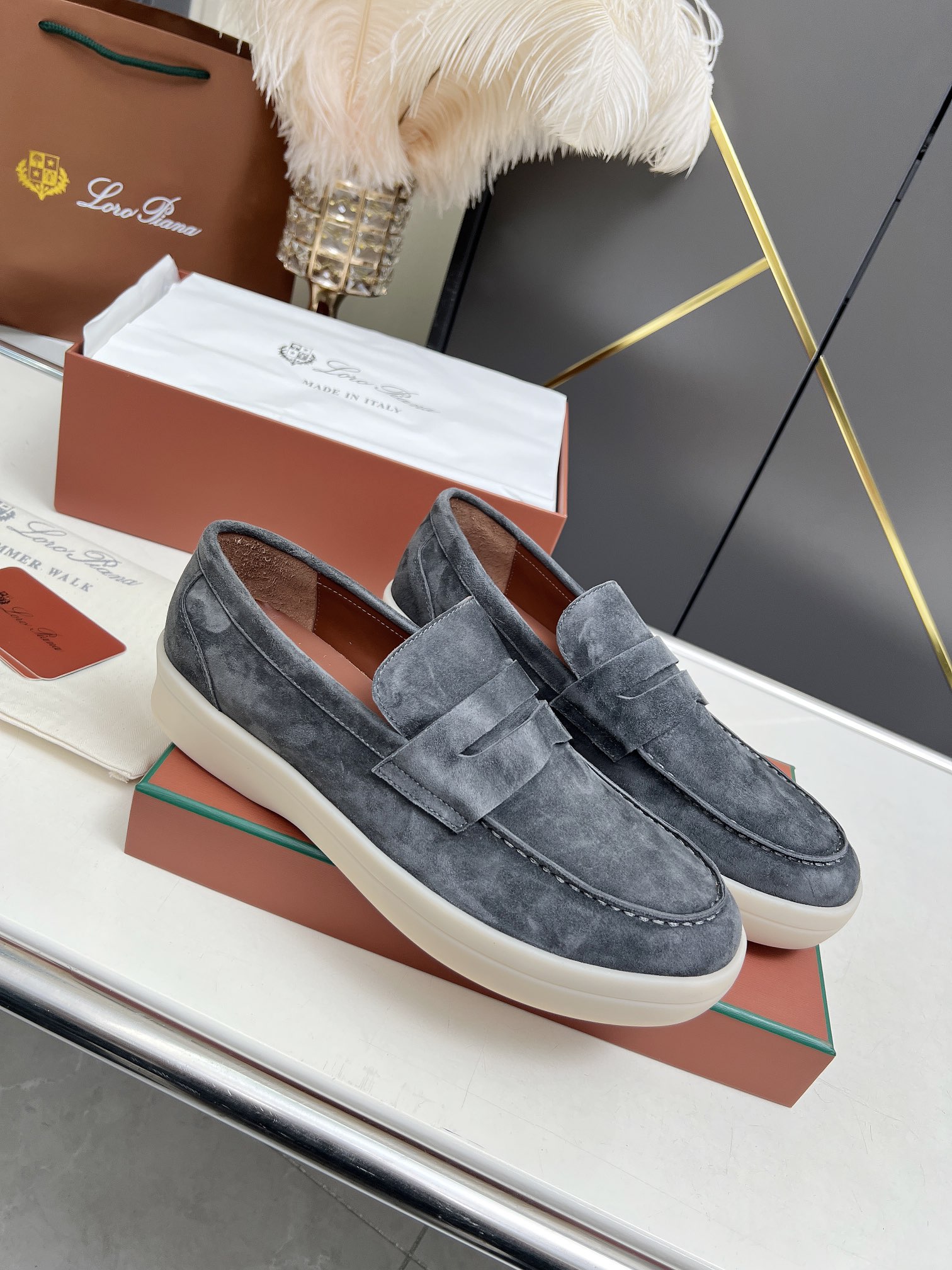 Loro Piana 로로피아나 로퍼 구두 신발