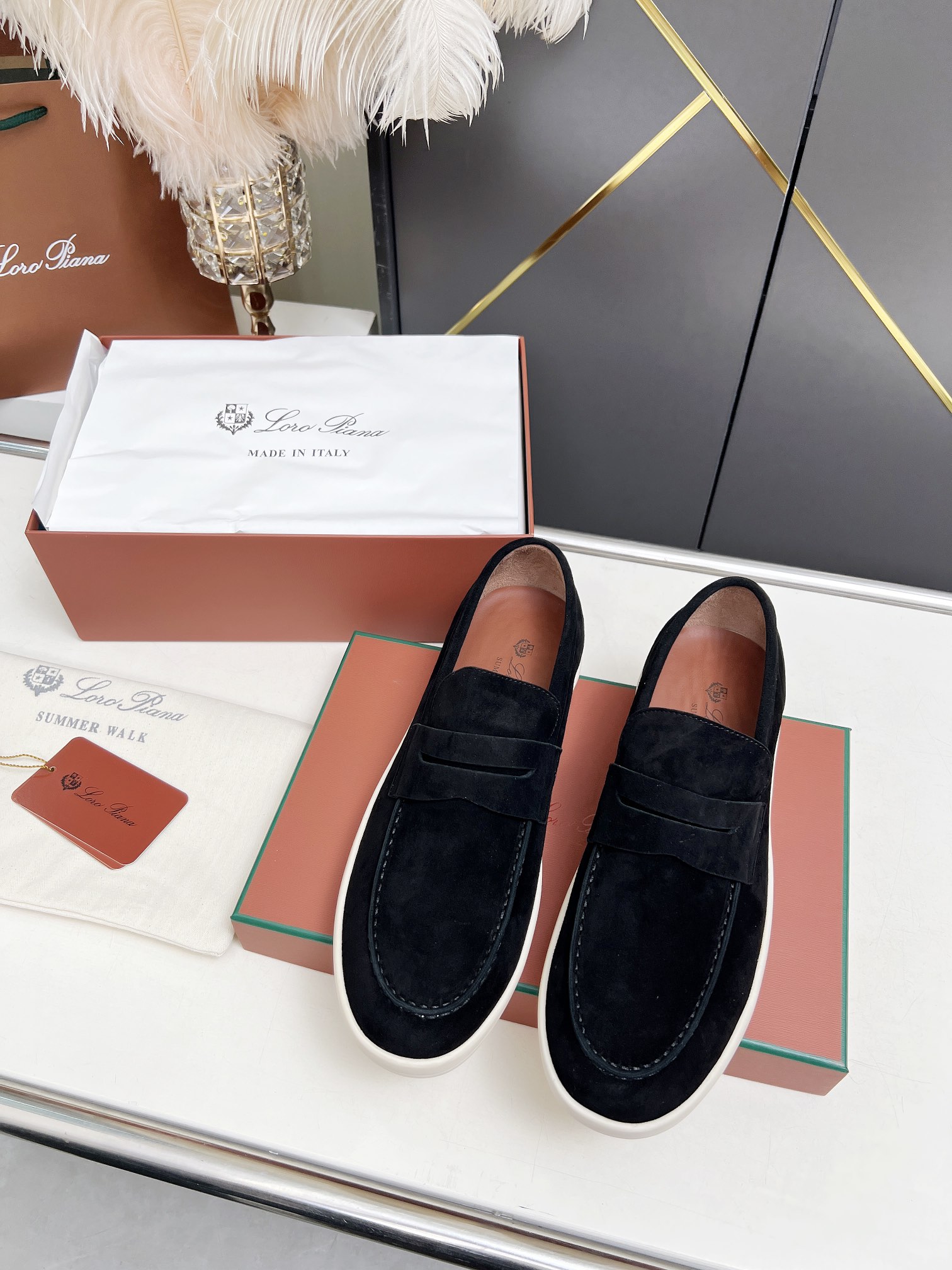 Loro Piana 로로피아나 로퍼 구두 신발