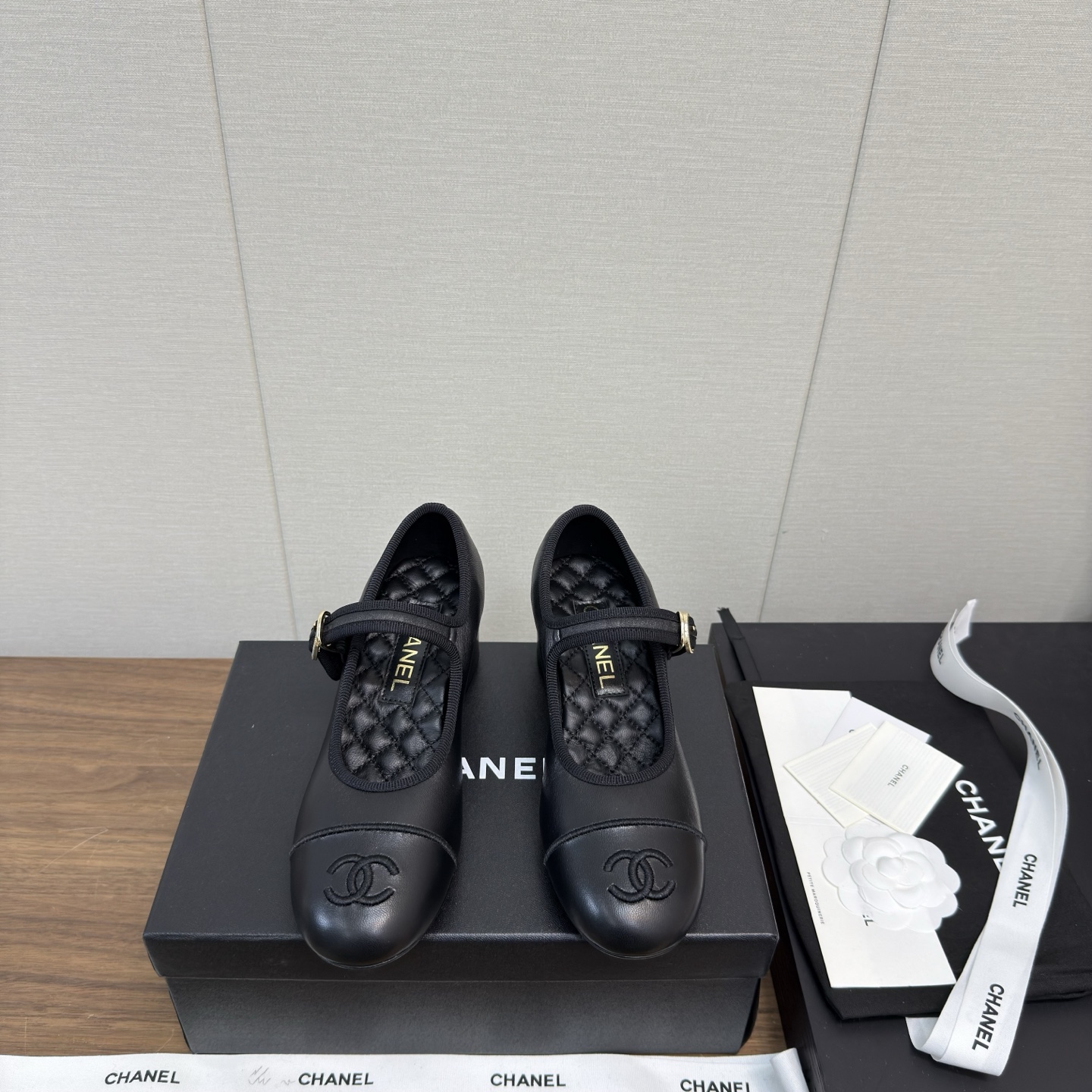 Chanel 25p 샤넬 메리제인 통굽 구두 신발