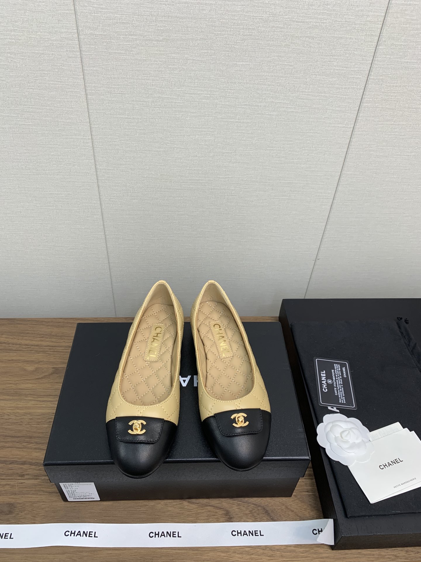 CHANEL 샤넬 플랫 슈즈 단화 신발