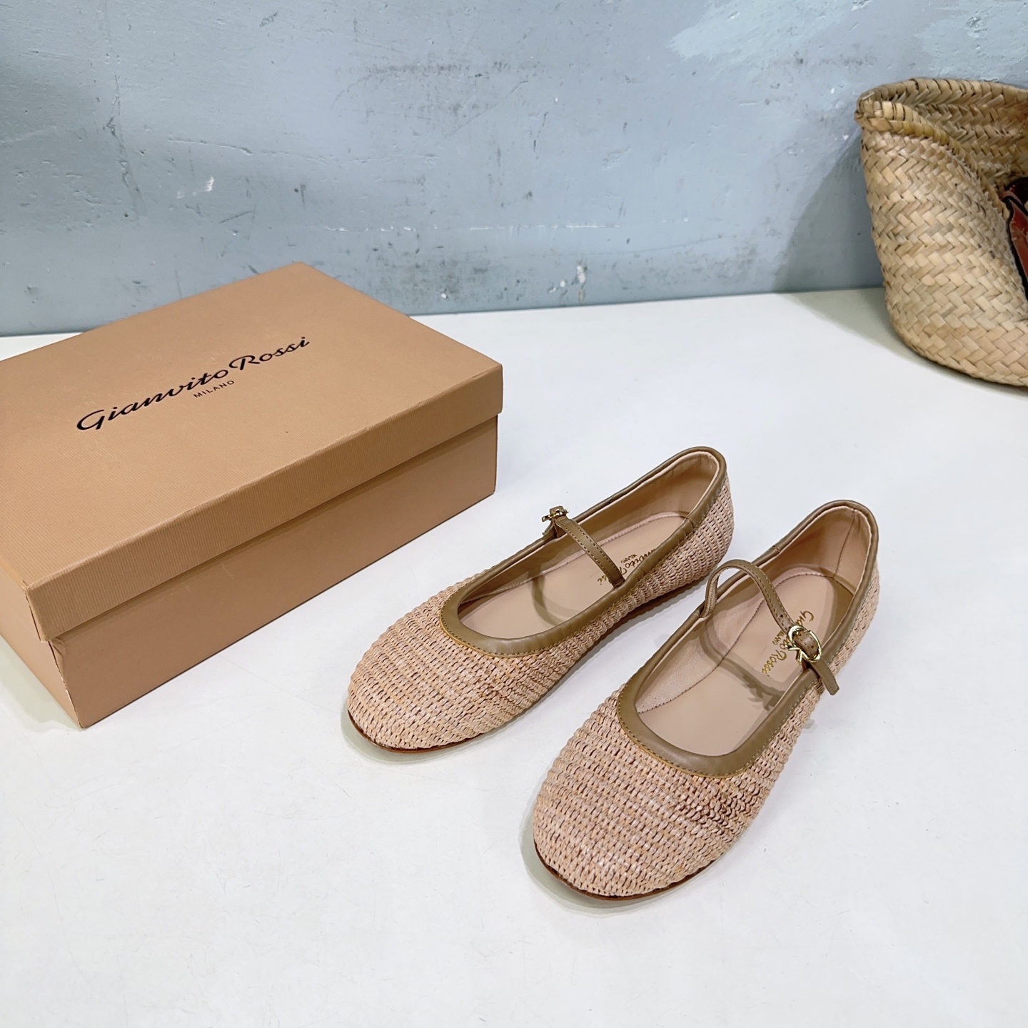 Gianvito Rossi 지안비토 로씨 플랫 슈즈 단화 신발