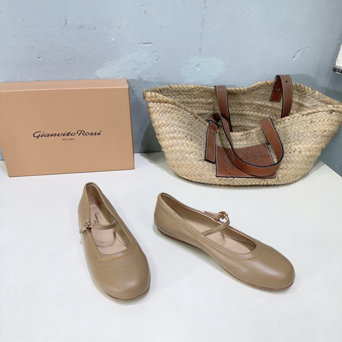 Gianvito Rossi 지안비토 로씨 플랫 슈즈 단화 신발