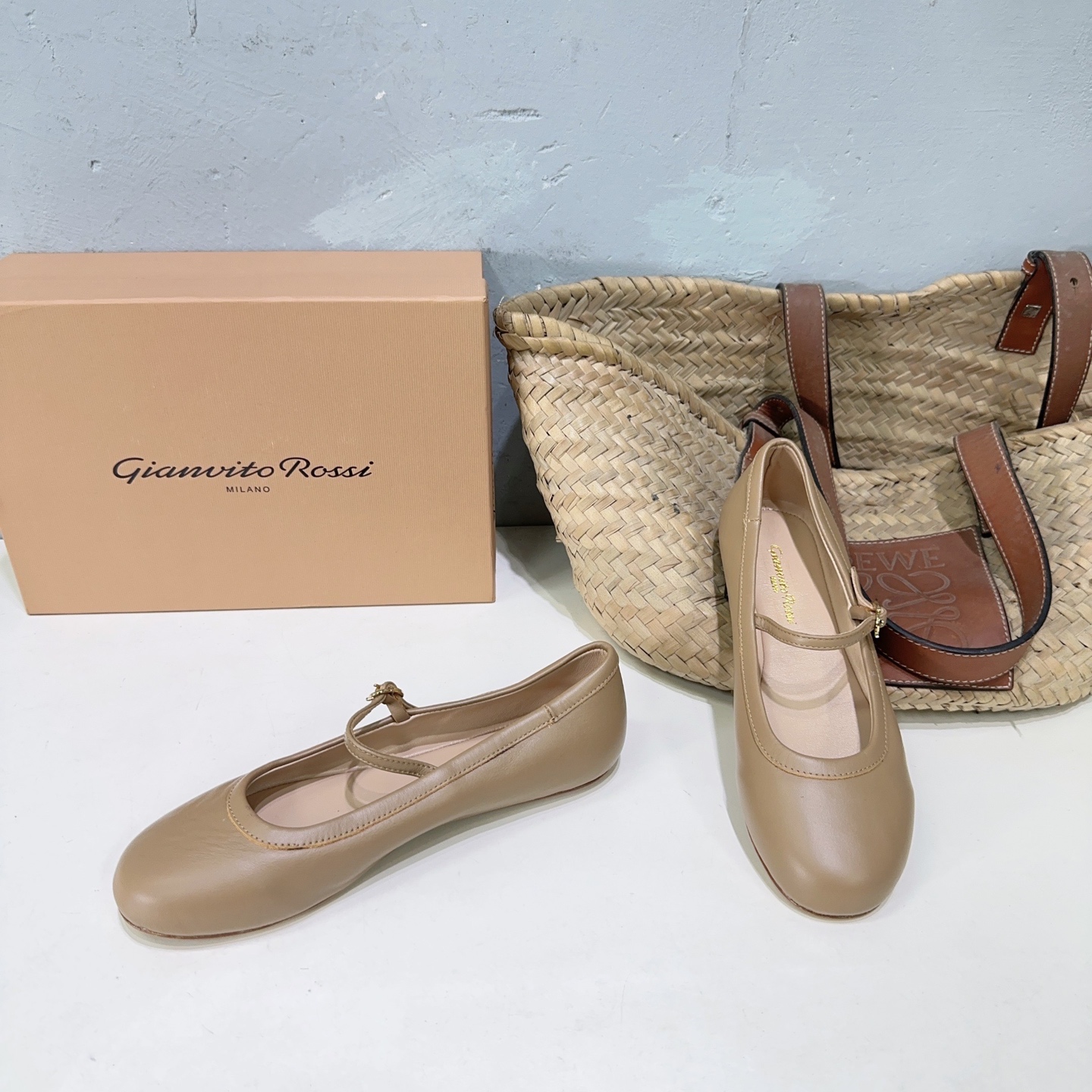 Gianvito Rossi 지안비토 로씨 플랫 슈즈 단화 신발