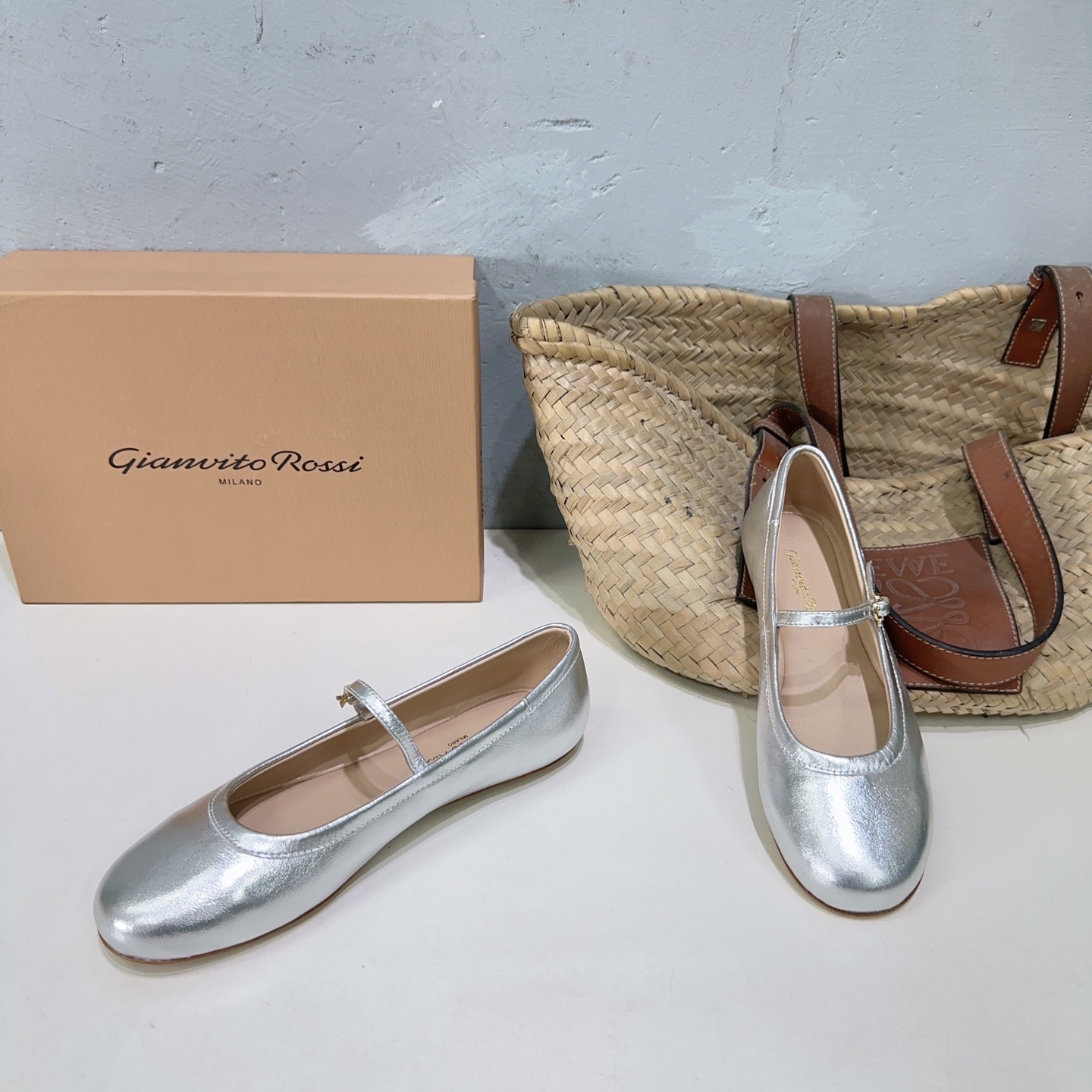 Gianvito Rossi 지안비토 로씨 플랫 슈즈 단화 신발