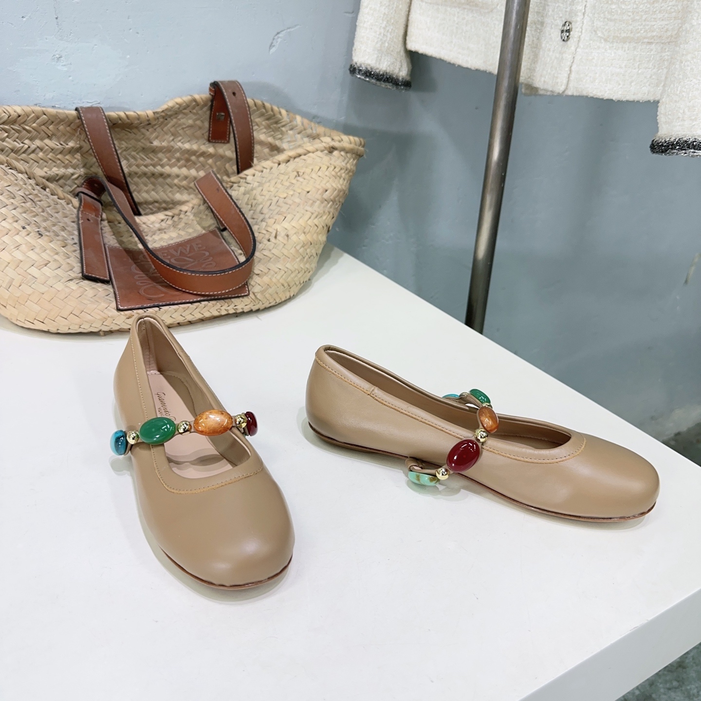 Gianvito Rossi 지안비토 로씨 플랫 슈즈 단화 신발