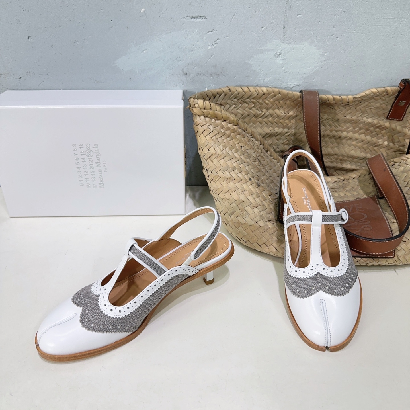 Maison Margiela 메종 마르지엘라 MM6 백 힐 샌들 신발