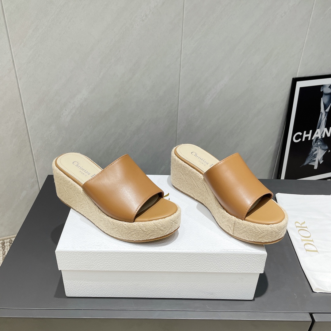 Dior CD 디올 통굽 샌들 슬리퍼 신발