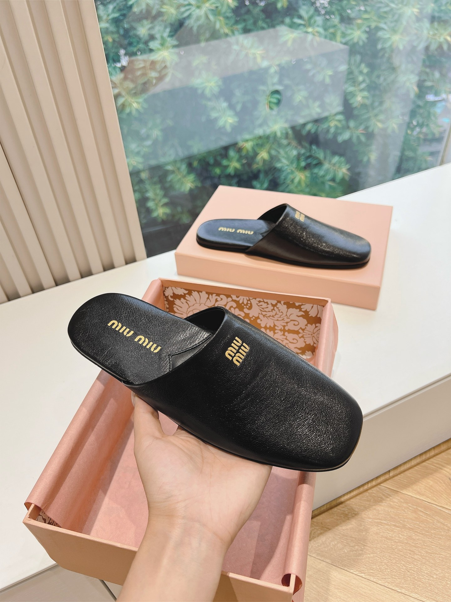 miumiu 미우미우 뮬 슬리퍼 샌들 신발