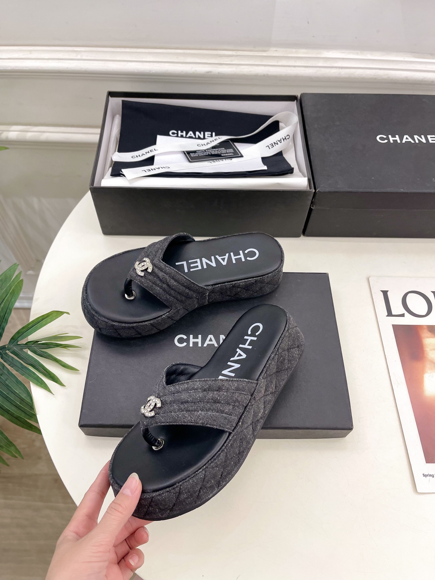 Chanel 샤넬 슬리퍼 샌들 신발