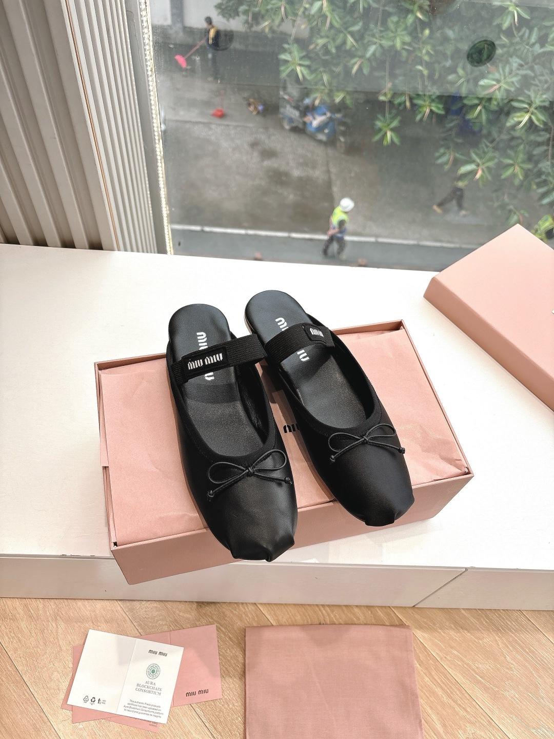 miumiu 미우미우 플랫 슈즈 단화 신발