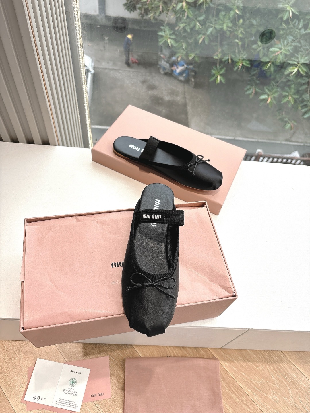 miumiu 미우미우 플랫 슈즈 단화 신발
